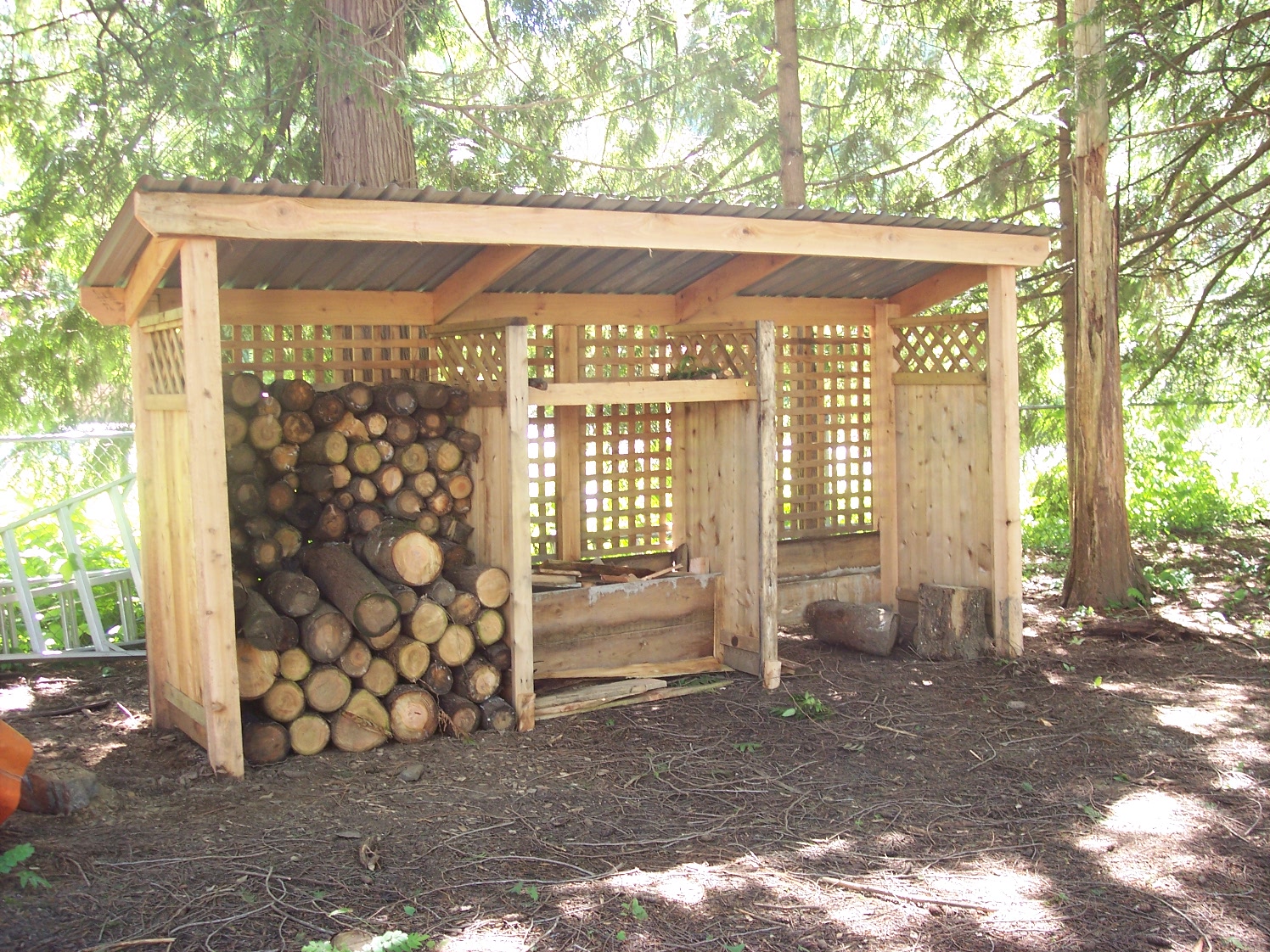 Build Wood Shed
